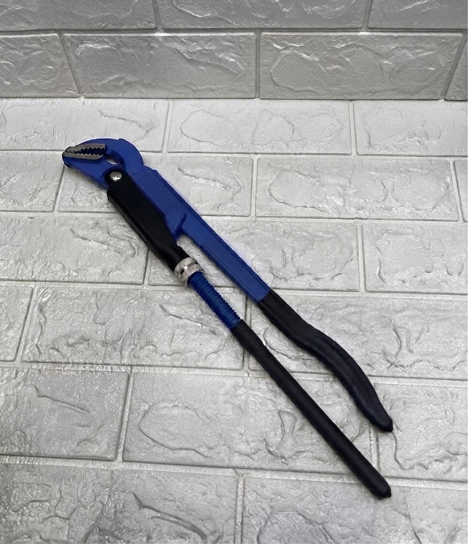 Газовый ключ 45 синий 1,5