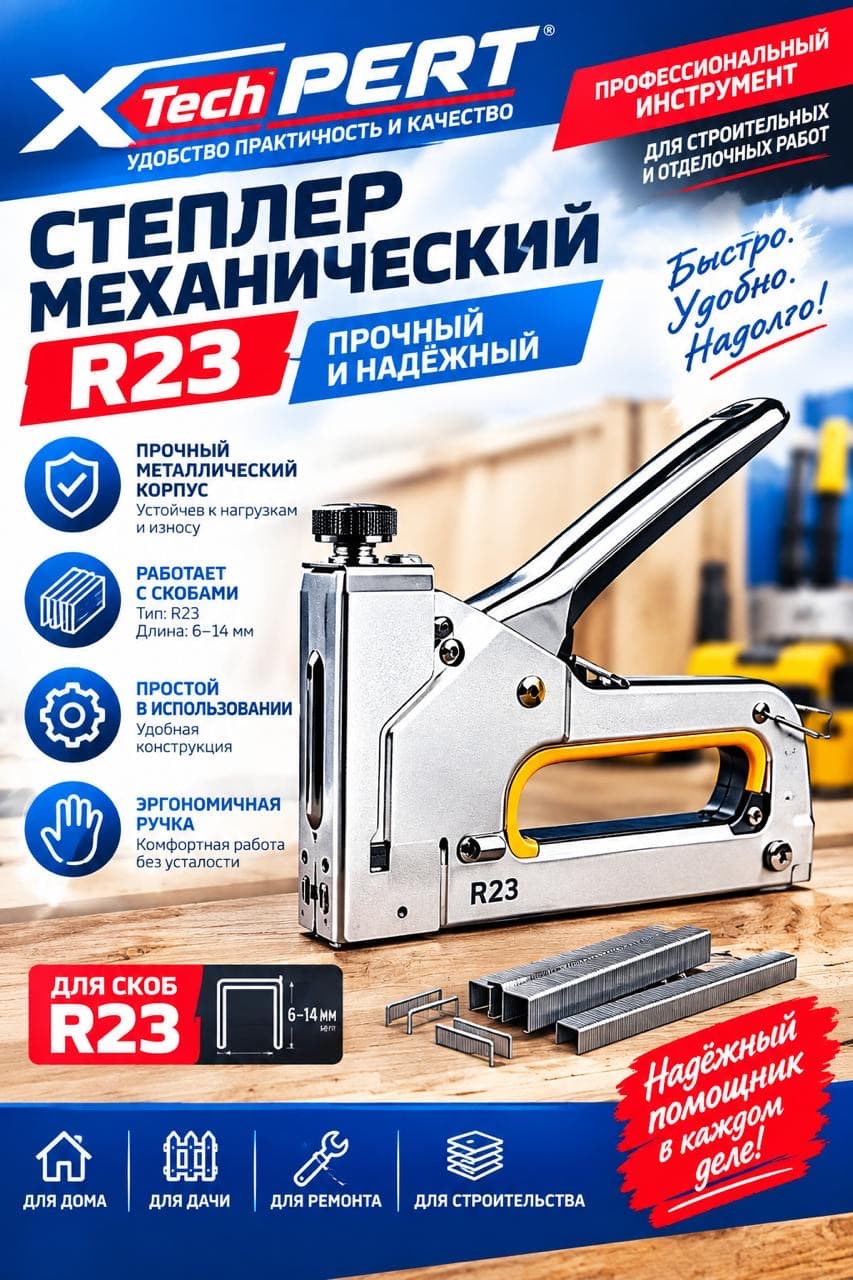 Степлер механический XPERT R23