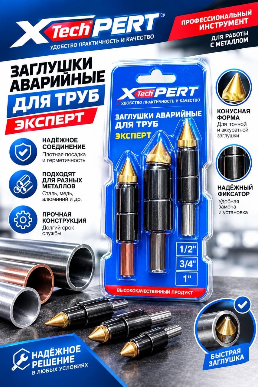 Заглушки для пвх труб 3рс